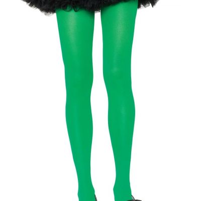 Green Tights - St. Patrick’s Day Costume Accessory - Adult One Size - NEW!